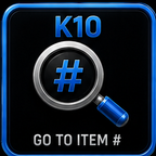 Go To Item # icon